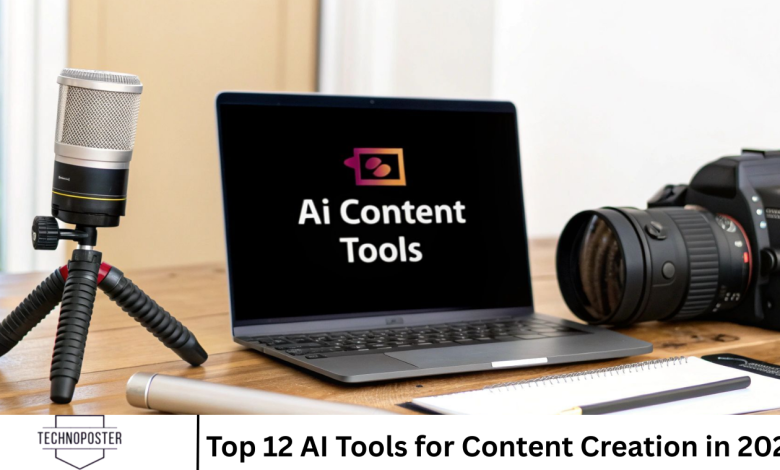 Top 12 AI Tools for Content Creation in 2025