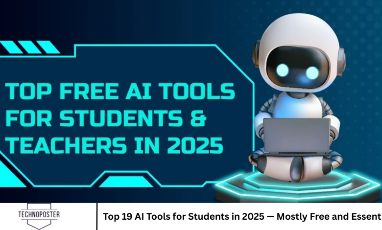 Top 19 AI Tools for Students in 2025 — Mostly Free and Essential