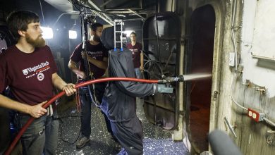 humanoid robot undergoing testing in research facility