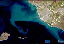Anomalous towering waves hit California’s coast (Copernicus 2024-01-03)